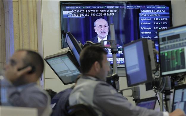 Fed stimulus sends European shares to 14-month high