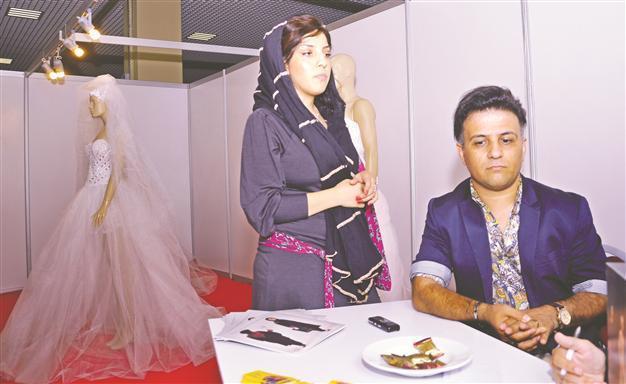 Iranian-style bridal dresses in Istanbul