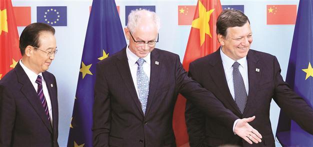 TV mutes Chinese premier