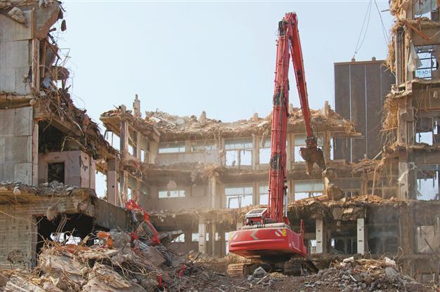 Initial phase of urban transformation to start
