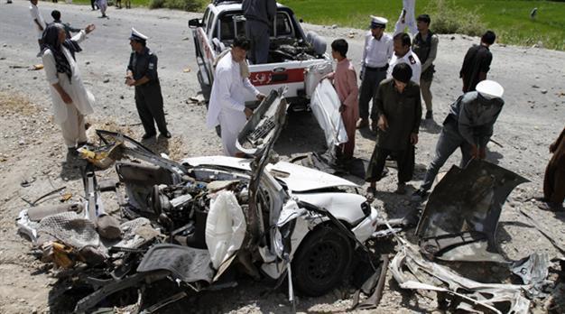 Afghan suicide attacks kill 36: officials