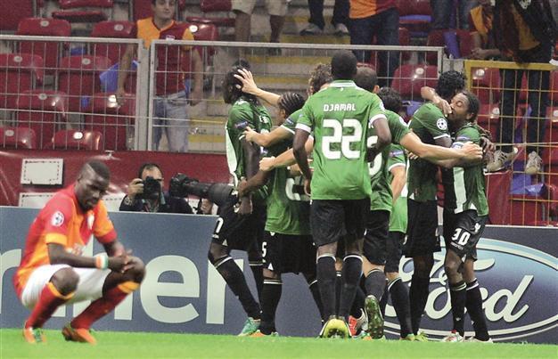 Galatasaray suffers Braga blow in the Champions League