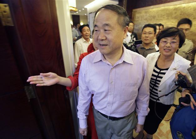 China leader congratulates Mo Yan on Nobel: media