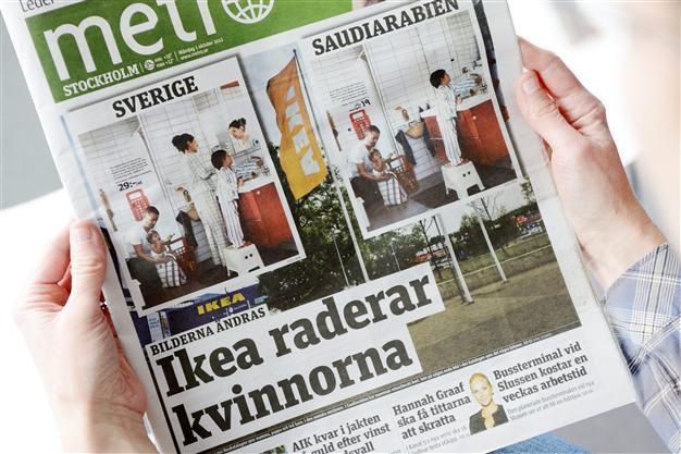 Ikea deleted women from Saudi version of catalogue