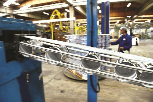 French production rises