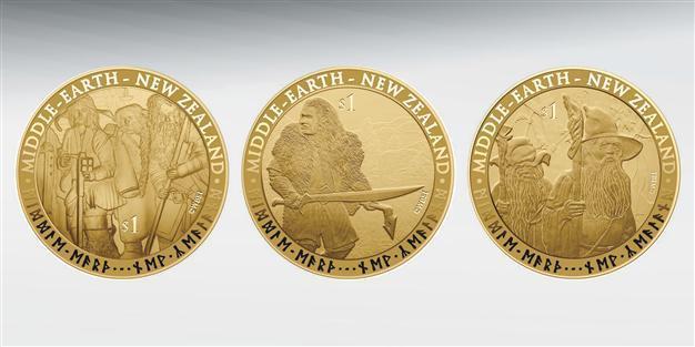 New Zealand releases coins for Hobbit film