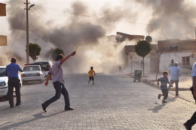 Syrian shell strikes Turkish border province