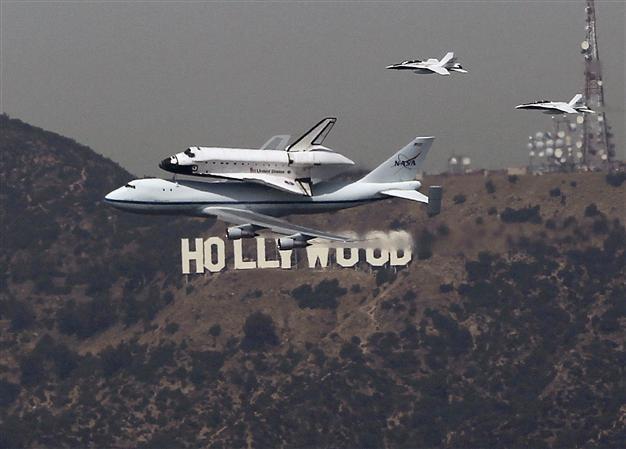 Endeavour makes terrestrial journey