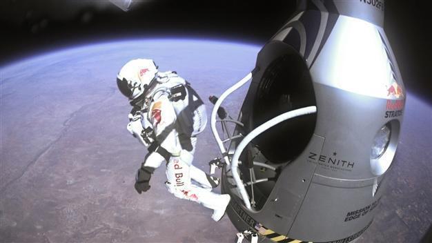 Skydiver’s feat could influence spacesuit design