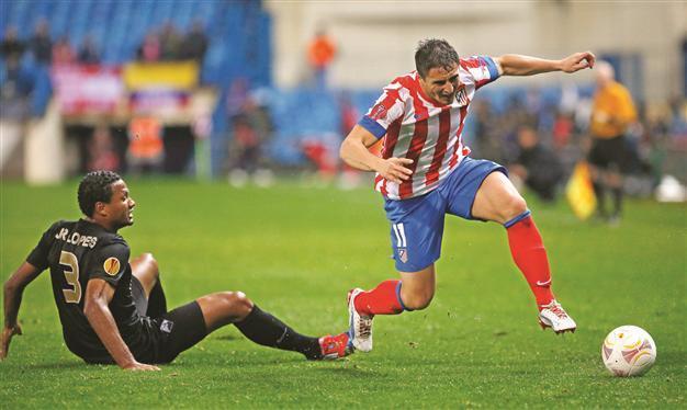 Falcao and Atletico eye Barça in race for top of La Liga standings