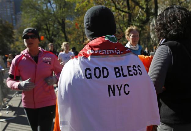 NYC marathoners run in aid of Sandy