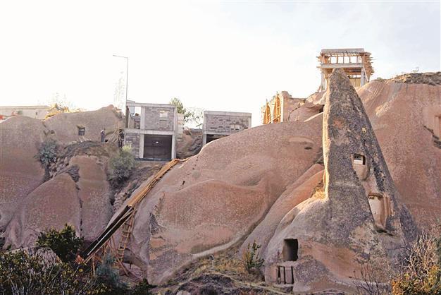 Hotel construction causes controversy in Cappadocia