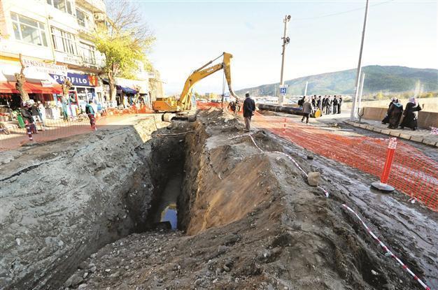 Old tunnel found in infrastructure work