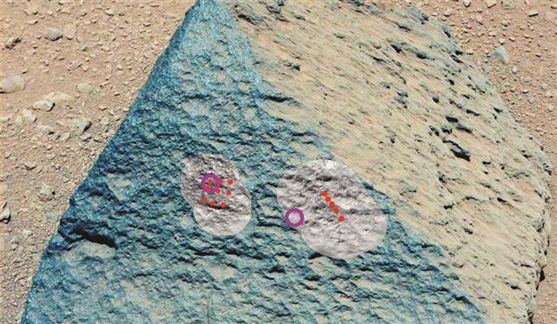 Curiosity finds rock with chemistry seen on Earth