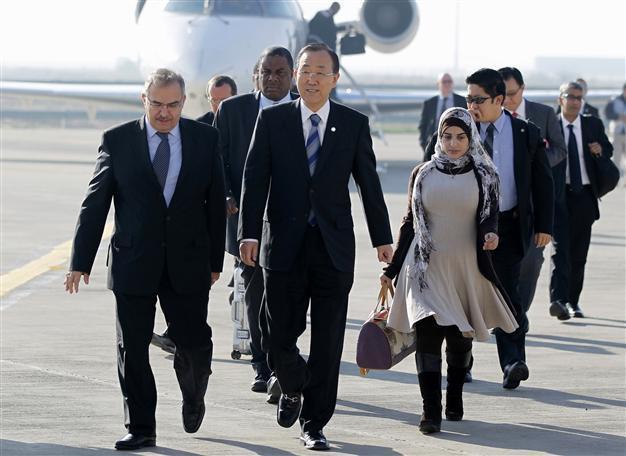 UN Chief says Assad must face justice if chemical arms used