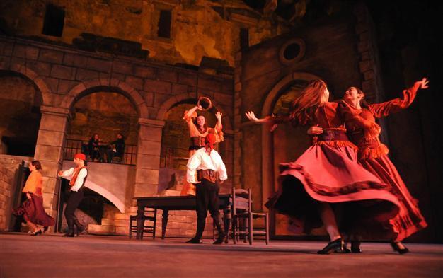 Carmen returns to Paris opera as a bleach blonde