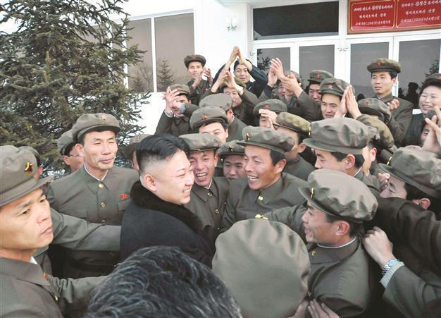 North Korea celebrates its landmark launch