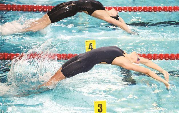 Istanbul hosts swimming stars at world champs