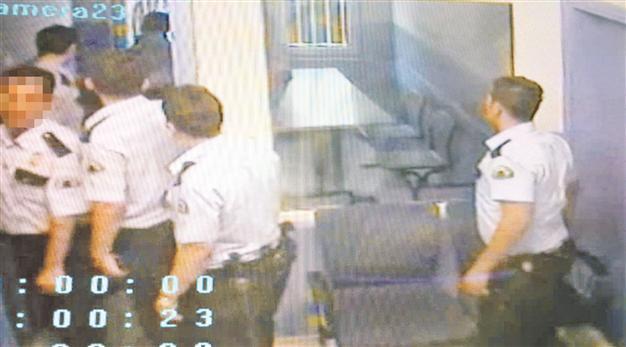 Footage reveals police beating 2 brothers
