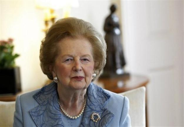 Britains Margaret Thatcher faces Christmas in hospital