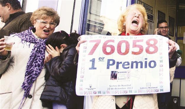 Christmas lottery breaks crisis woes