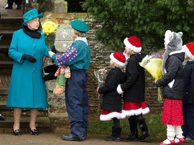 Pregnant Kate absent from royals Christmas church visit