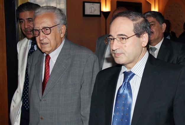 Brahimi to hold talks on Syria in Moscow Saturday: official