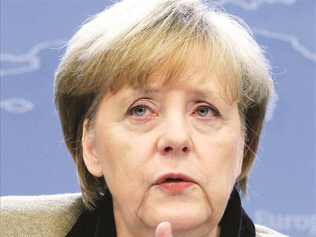 Merkel’s party rises to seven-year poll high