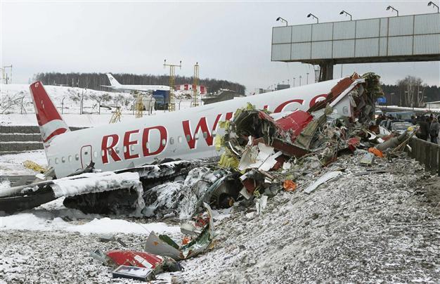 Bad brakes cited in Moscow crash landing