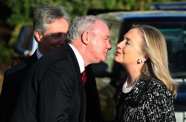 Clinton in hospital with blood clot