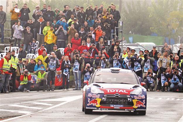 Loeb bows out with win in Spain