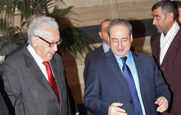 Brahimi, Assad talk on worrying Syria situation