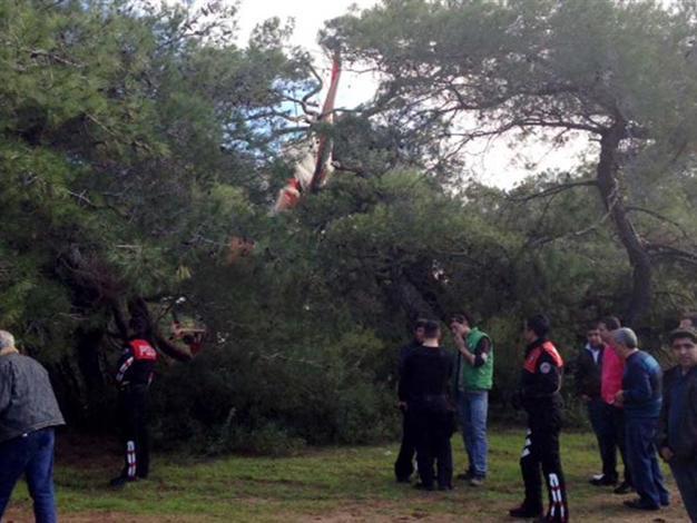 Two dead in plane crash in Antalya