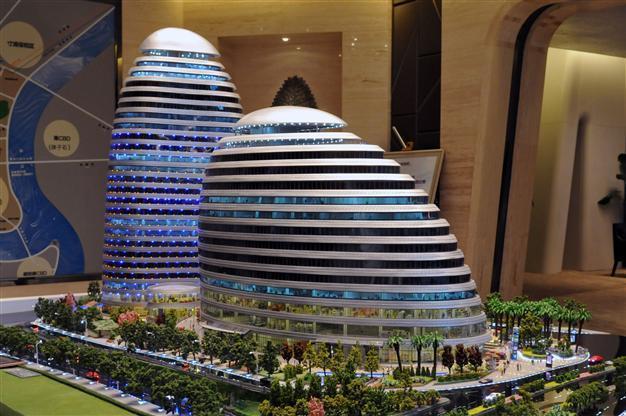 China developer copies star architects design