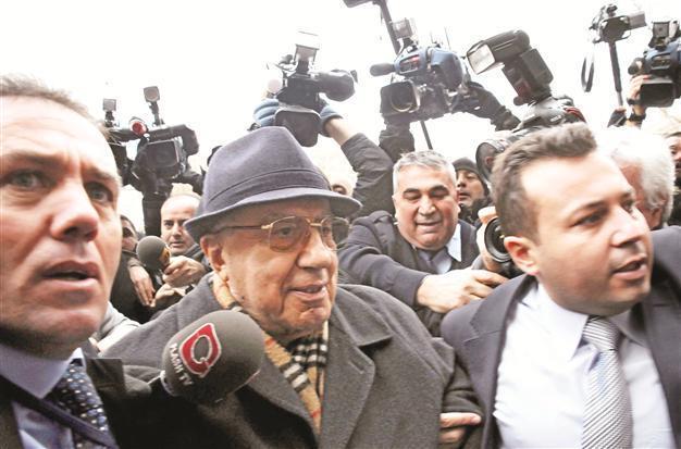 Ex-chief of General Staff signs in with police as part of conditions