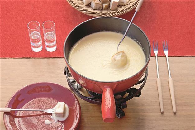 Warm up with the Alps fondue