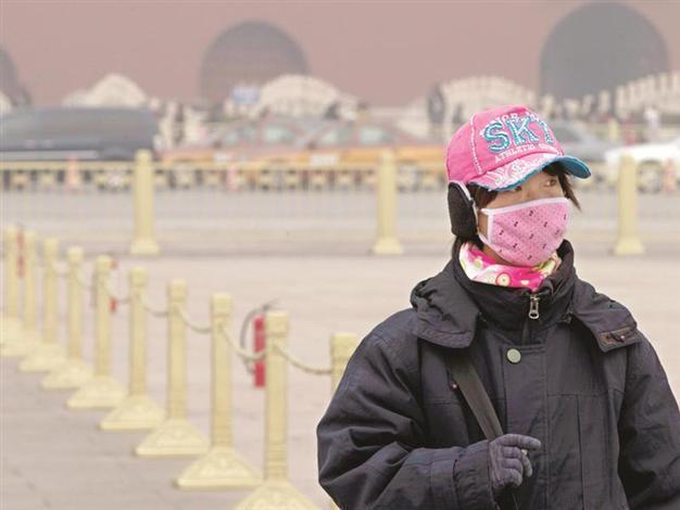 Beijing’s air pollution surpasses the index