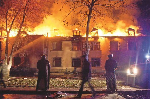 Economic problems flame up Azeri town