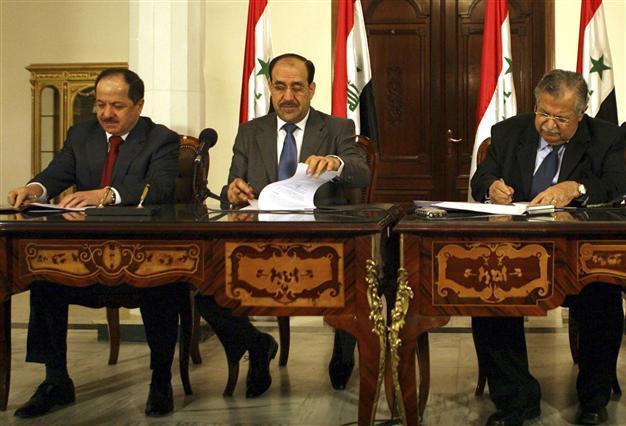 KRG leader Barzani trades blame with Iraqi PM