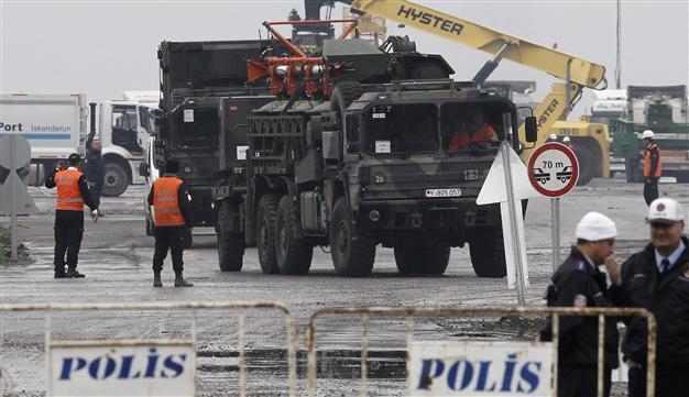 Patriots arrive in Turkey