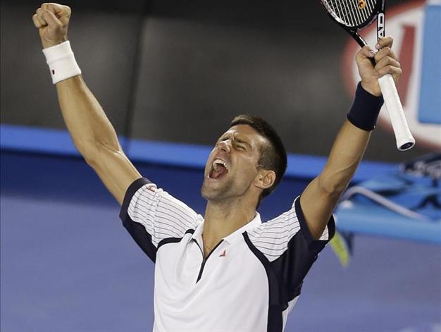 Djokovic beats Berdych in four sets to reach semis at Aussie Open