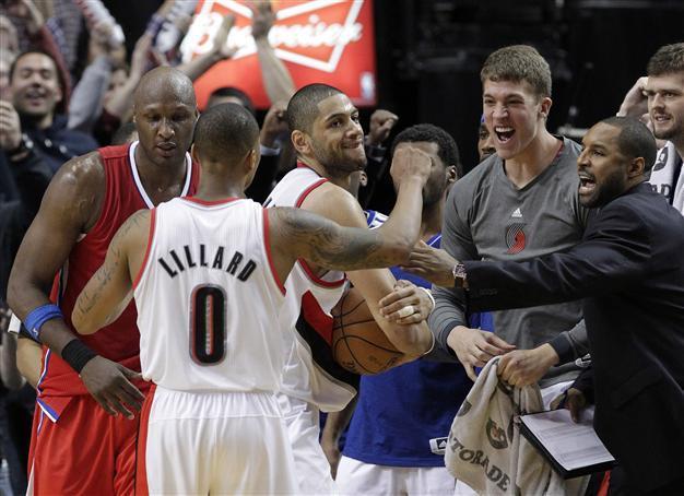 Batum posts triple-double as Blazers down Clippers