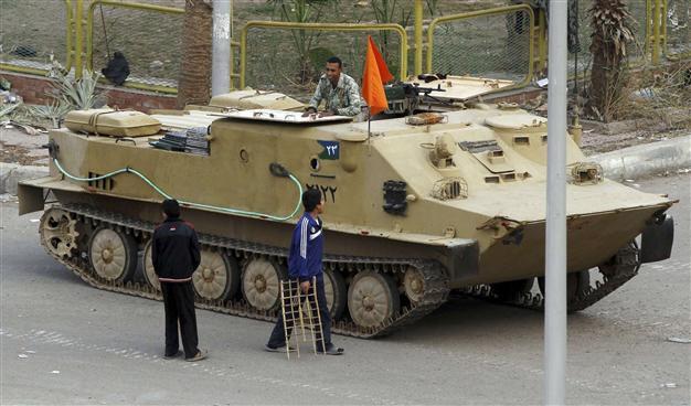 Egypt’s military warns of collapse of state