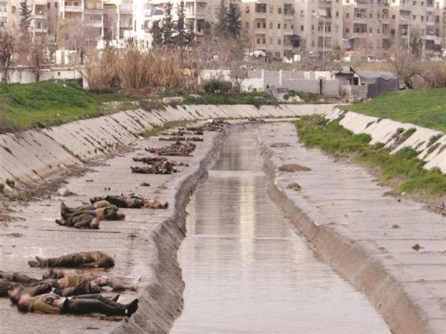 New massacre claims as Syria meet eyes huge aid