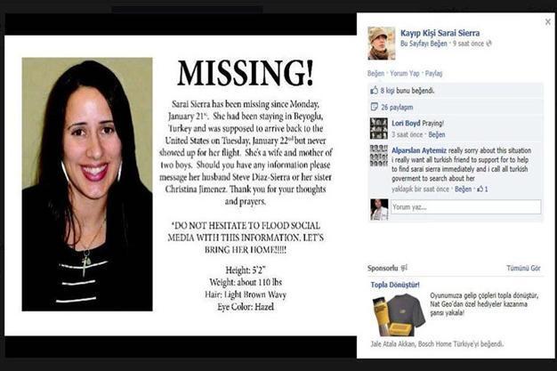 Police search for missing American’s last Turkish contacts