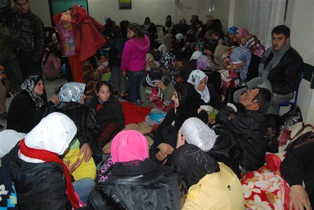 Excess refugees settled in hospital’s emergency ward