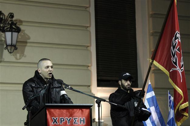 Golden dawn vows to put a Greek flag on disputed Kardak islets