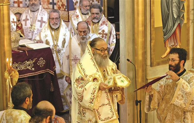 Greek Orthodox leader enthroned in Damascus