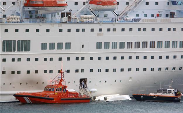 Five dead in cruise ship lifeboat drill in Spain