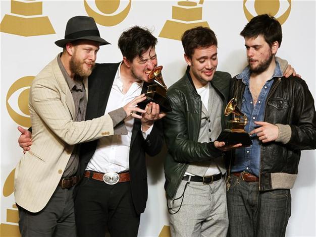 Mumford & Sons wins best album at Grammys